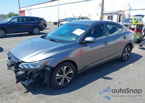 2022 Nissan Sentra Sv Xtronic Cvt из США, поврежденный, VIN 3N1AB8CV2NY290424